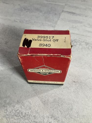 NOS Genuine OEM Briggs and Stratton 399517 Shut Off Valve (6922806919351)